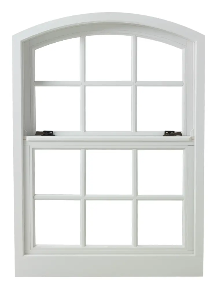 Arched Window with Glass Frame