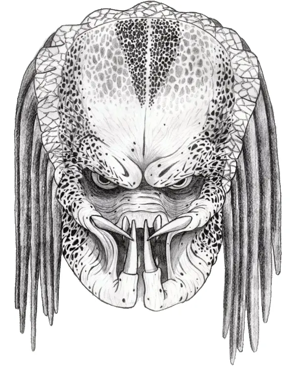 Predator Character Illustration