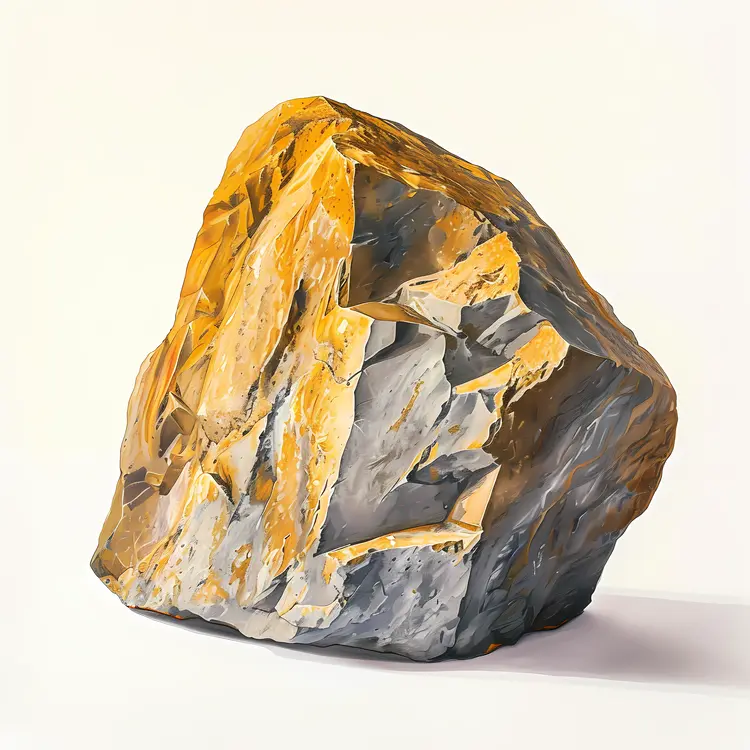 Yellow Rock Stone