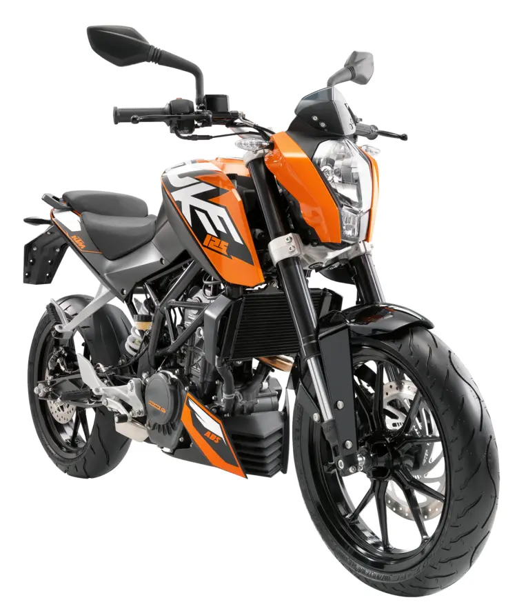 Orange and Black Motorcycle for Racing Enthusiasts