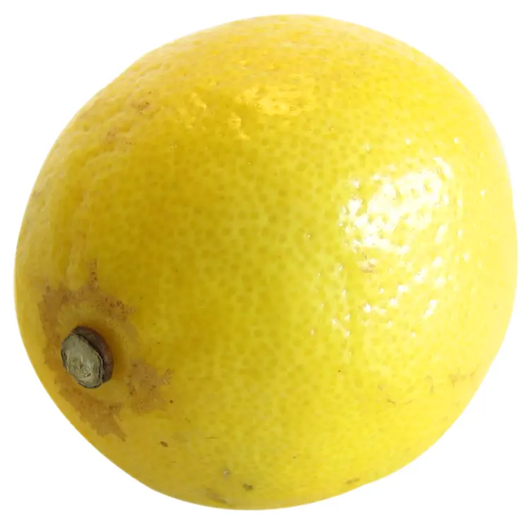 Whole Yellow Lemon