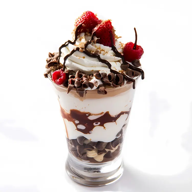 Chocolate Strawberry Parfait