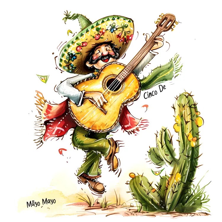 Cinco de Mayo Celebration with Guitarist