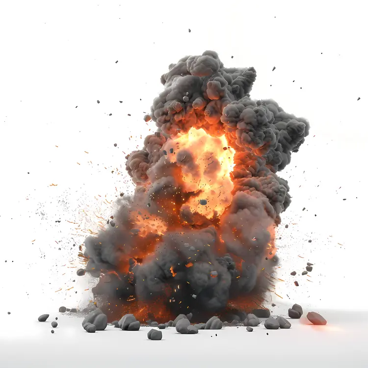 Massive Fire Explosion