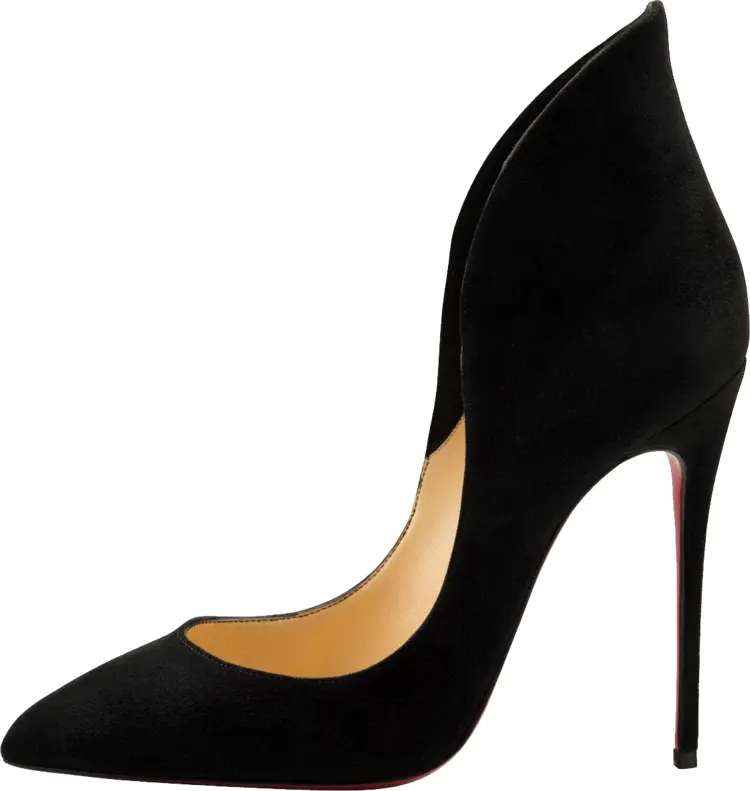 Elegant Black High Heel Shoe