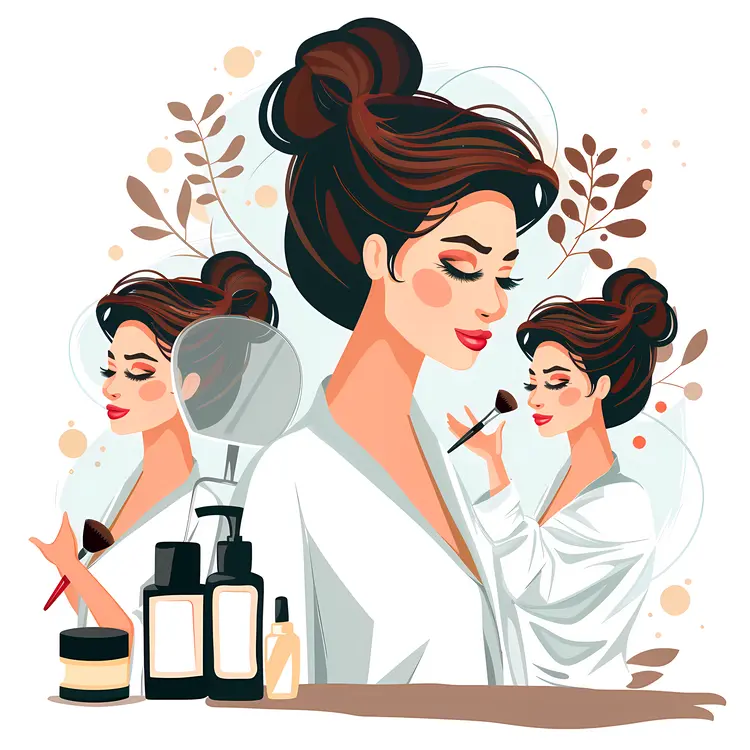 Daily Beauty Routine with Skincare