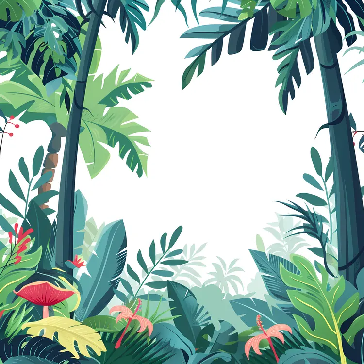 Lush Jungle Background