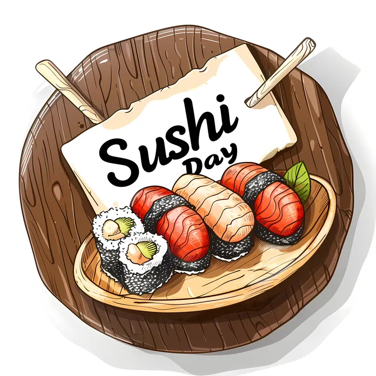 Sushi Day with Sushi Platter