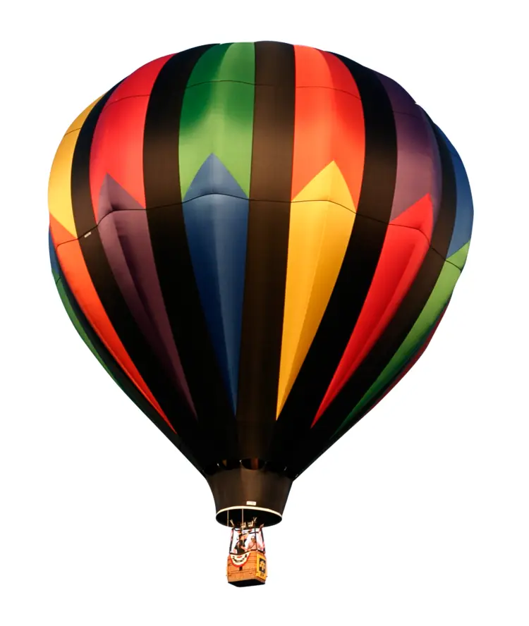 Colorful Hot Air Balloon