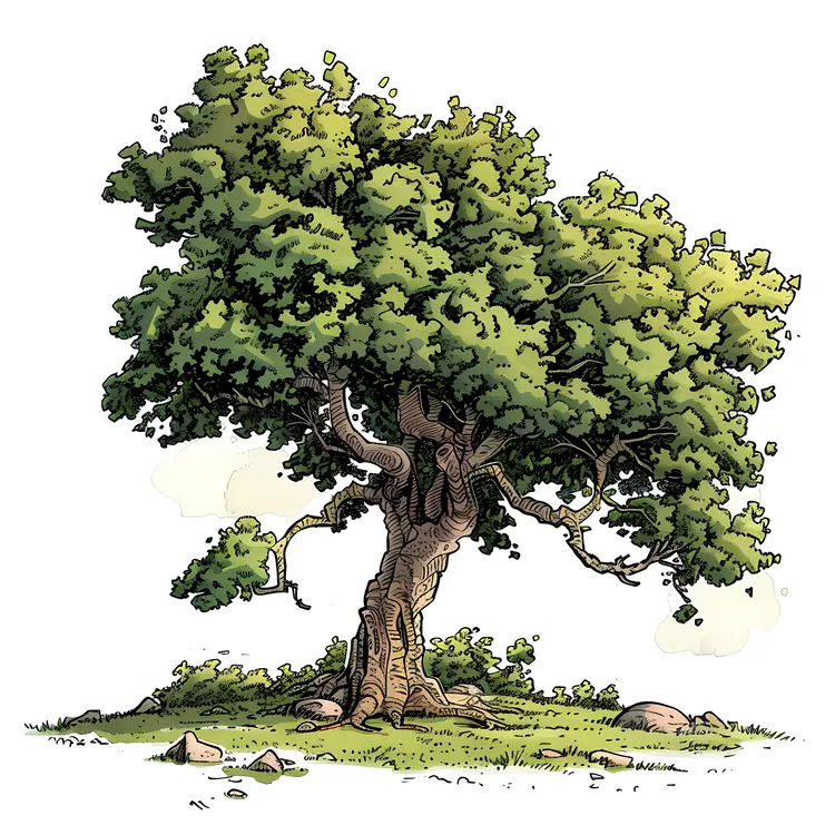 Large Tree with Branches