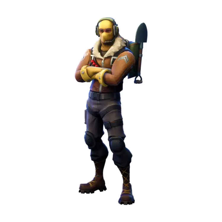 Fortnite Character with Shovel