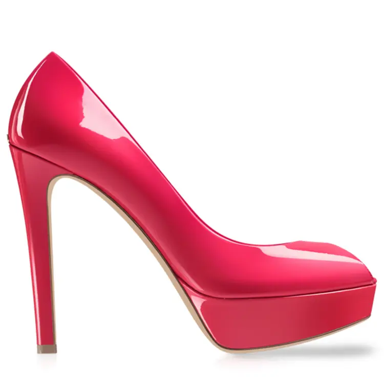 Red High Heel Shoe