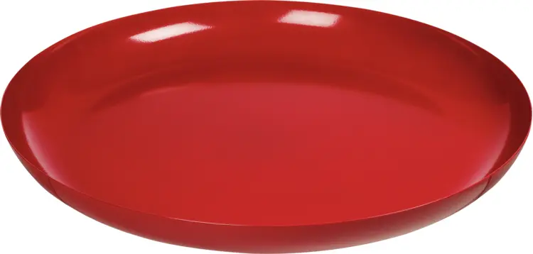 Red Plate for Dining
