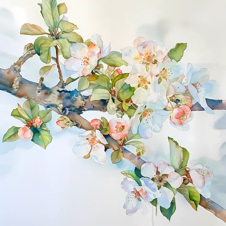 Beautiful Blossoming Branch