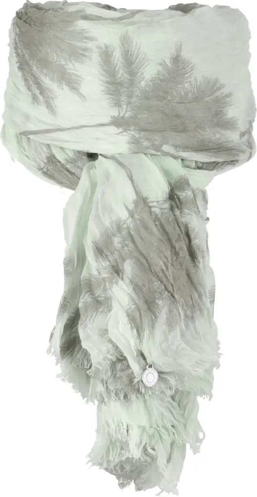 Green and Gray Fashion Scarf