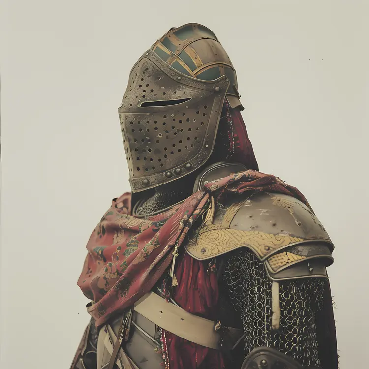 Medieval Knight in Full Armor