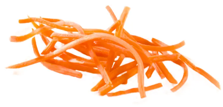 Fresh Carrot Sticks