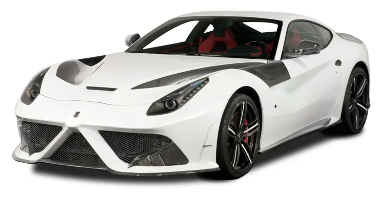 White Luxury Sports Car