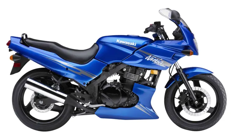 Blue Sport Motorcycle