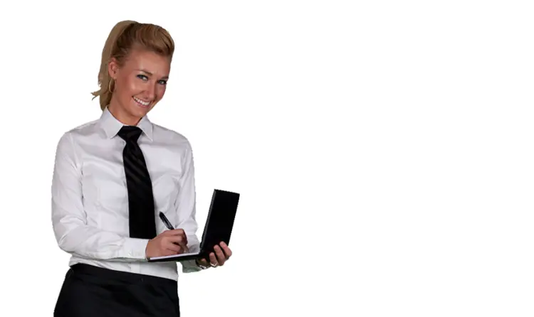 Waitress Taking Order