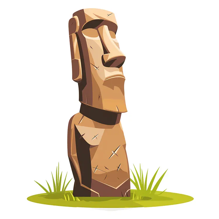 Moai Statue on Easter Island