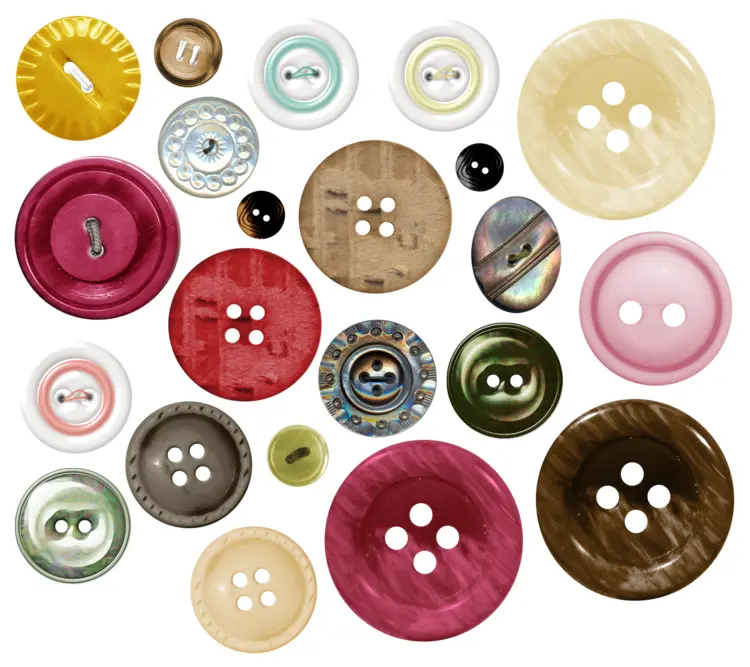 Assorted Buttons for Various Uses