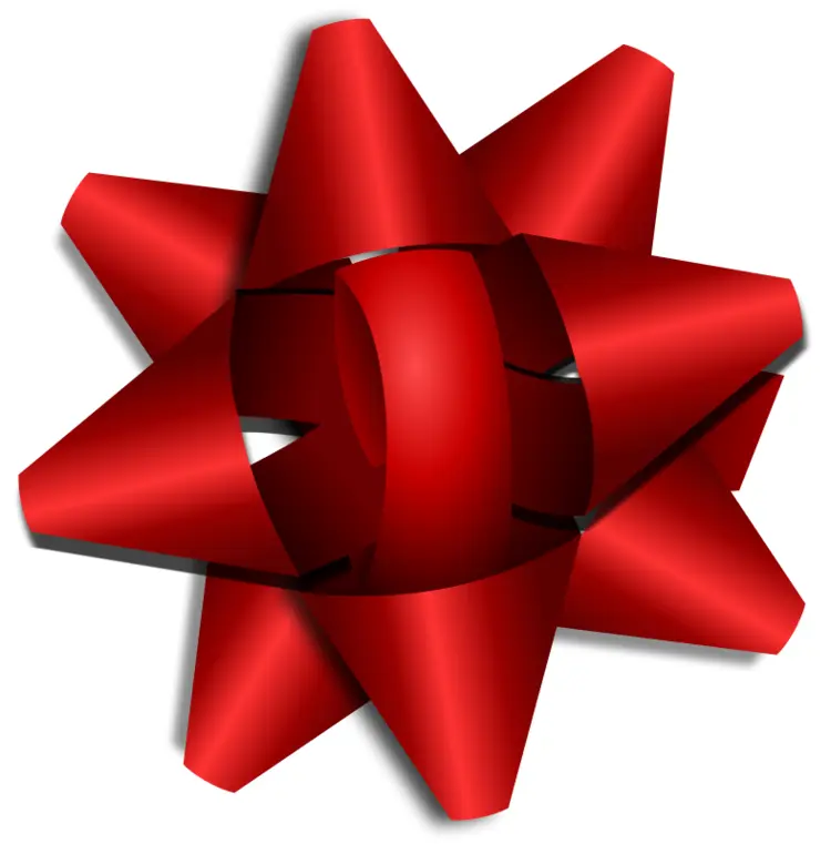 Red Bow Decoration for Gifts