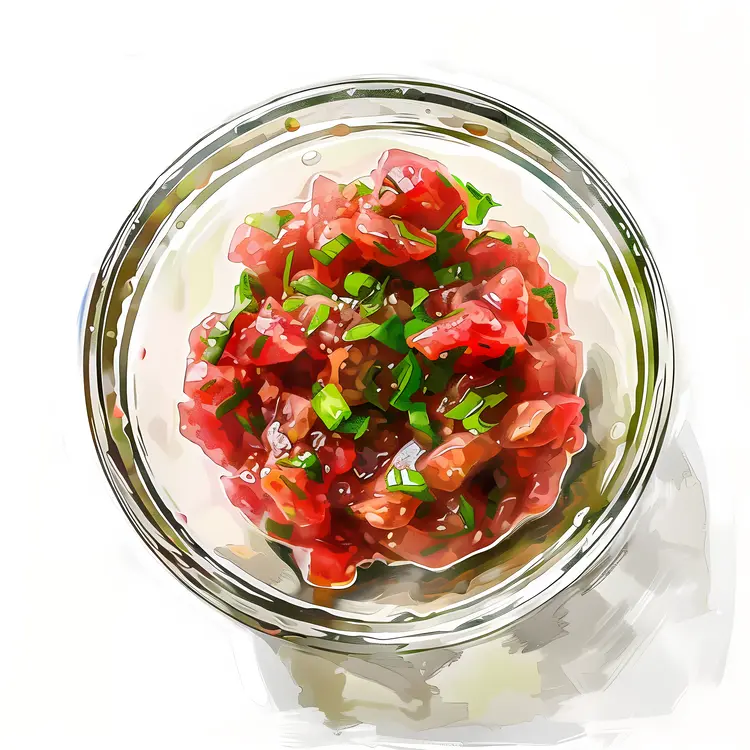 Fresh Vegetable Salad in a Bowl