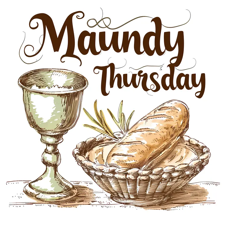 Maundy Thursday Bread and Chalice