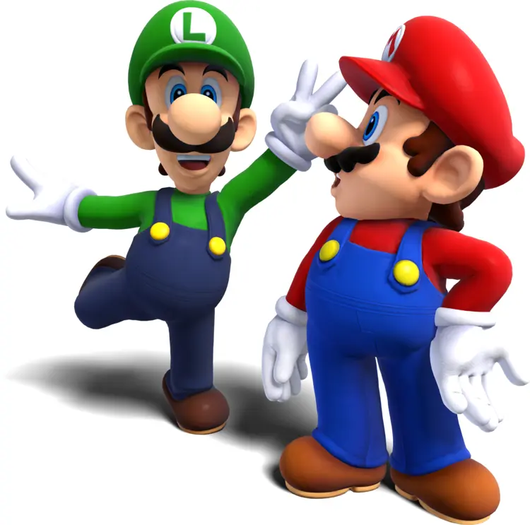 Mario and Luigi in Action