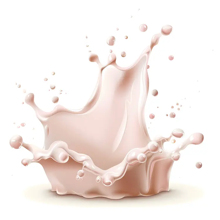 Milk Splash in Motion