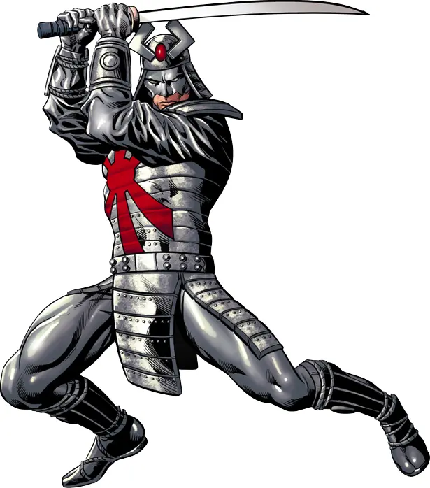 Samurai in Battle Stance