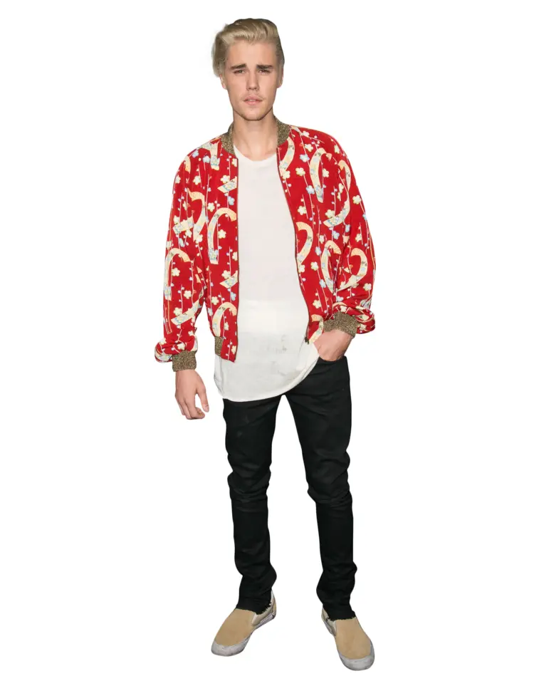 Person in Red Jacket and White Shirt