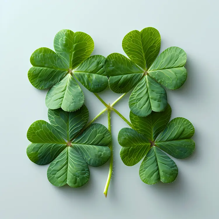 Four Green Leaves