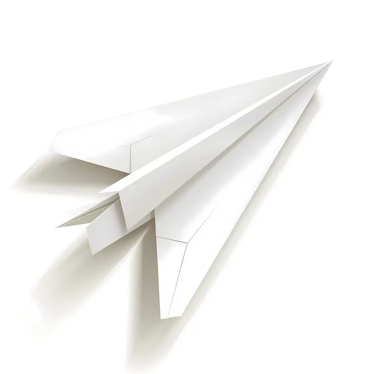 White Paper Airplane