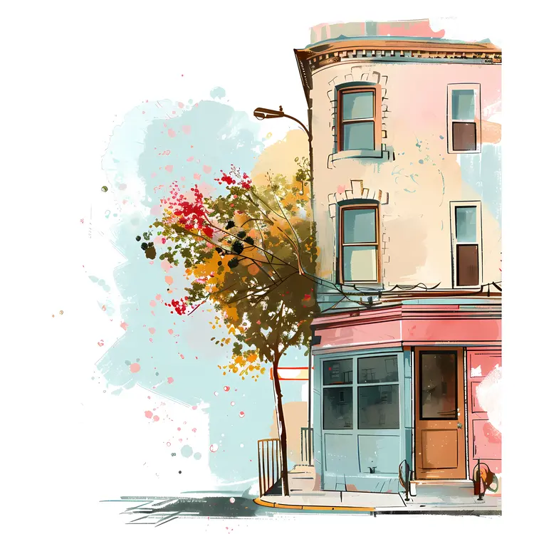 Corner Building with Urban and Historic Charm