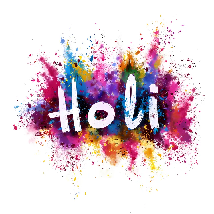 Colorful Holi Celebration
