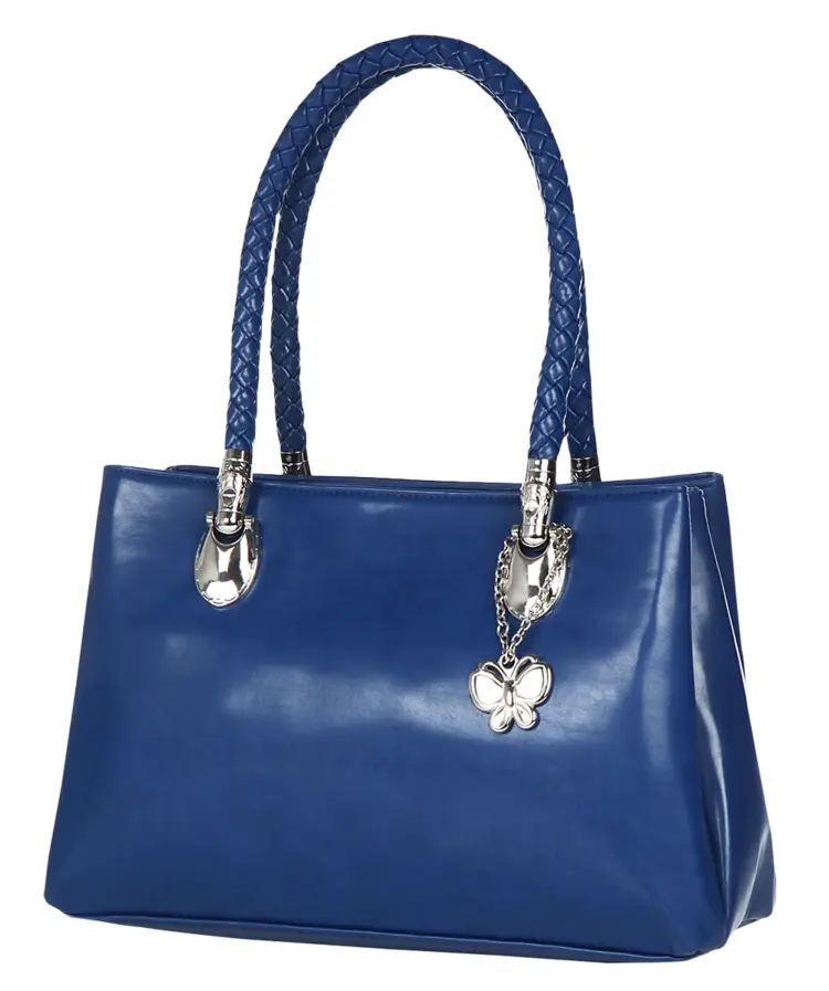 Elegant Blue Handbag