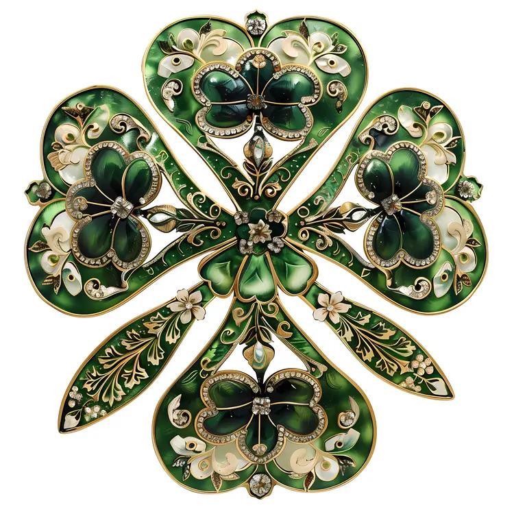 Intricate Clover Design