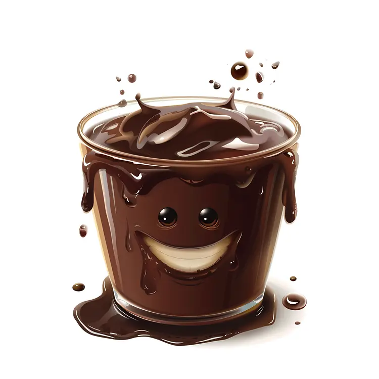 Smiling Chocolate Mousse