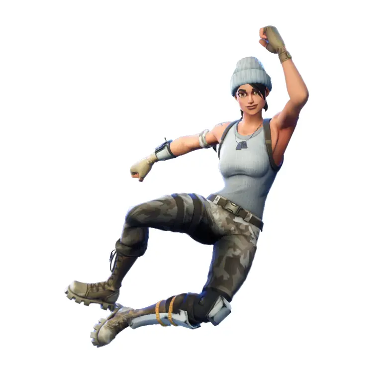 Fortnite Character in Action Pose