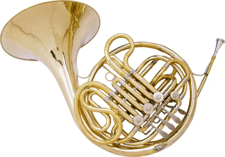 Golden French Horn