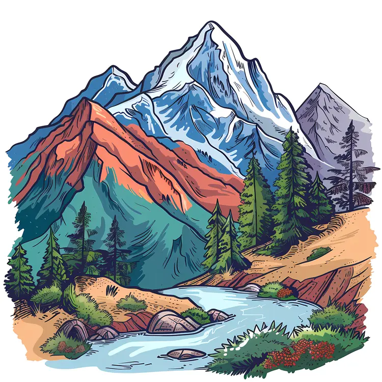 Majestic Mountain Landscape