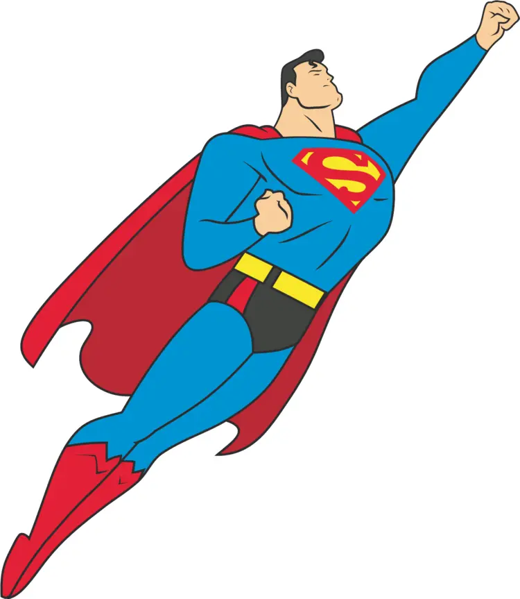 Superman in Flight