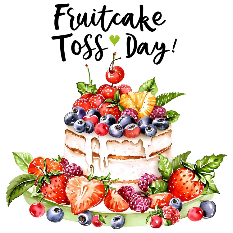 Fruitcake Toss Day Celebration