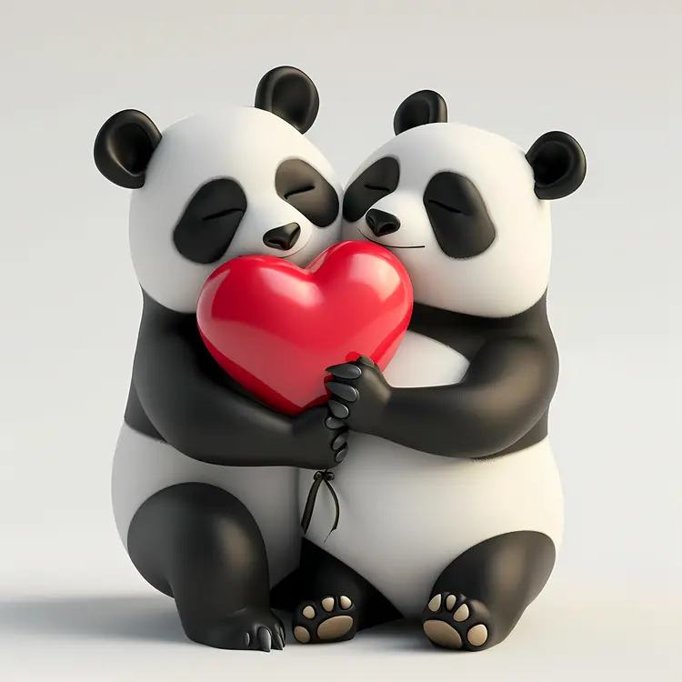 Pandas with Heart