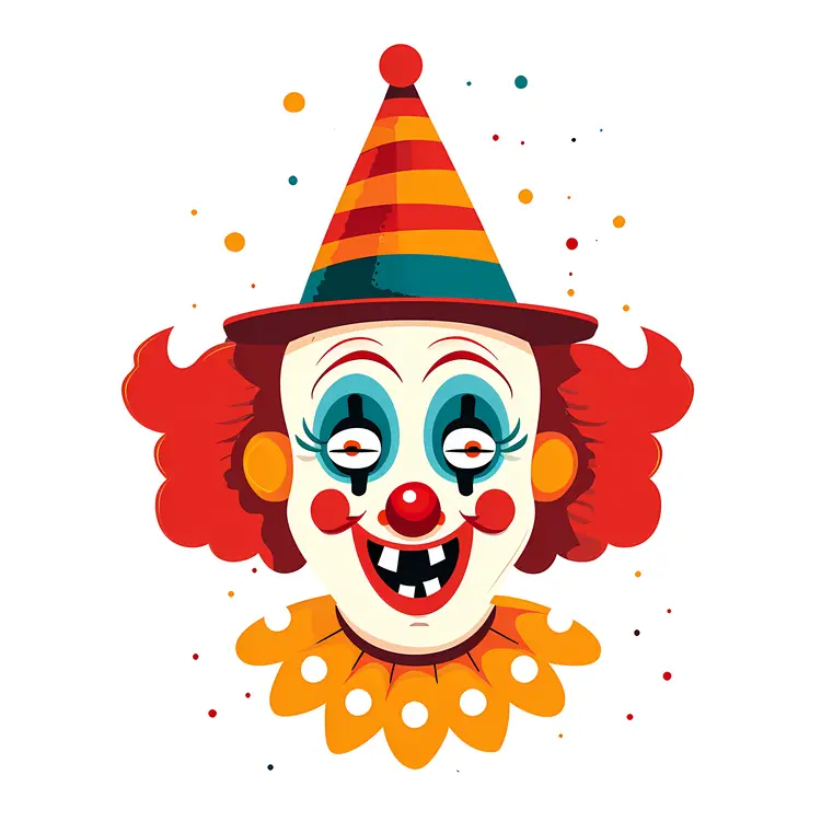 Cartoon Clown Illustration