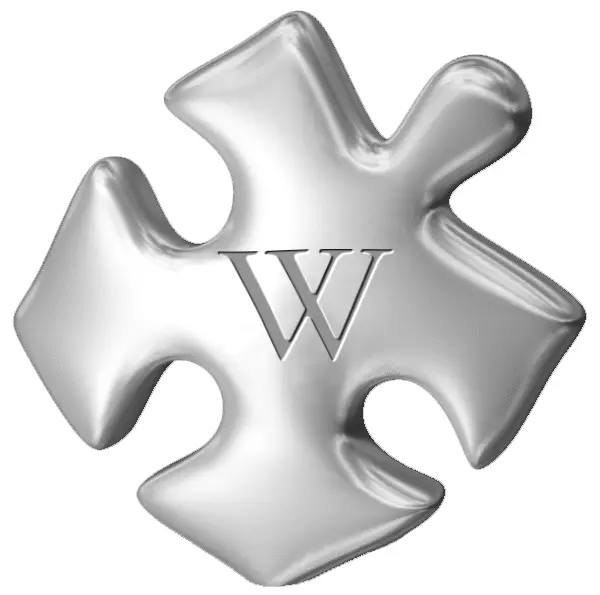 Shiny Silver Puzzle Piece