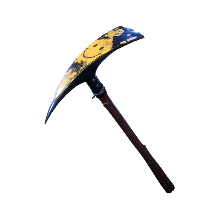 Fortnite Pickaxe with Smiley Design