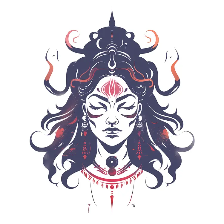 Mystical Woman Illustration
